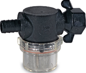 SWIVEL NUT STRAINER (SHURFLO)