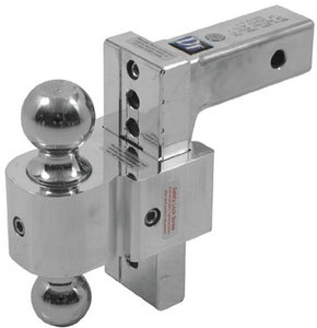 SILENT TOW ADJUSTABLE DOUBLE BALL MOUNT (FLASH)