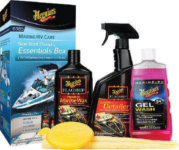 NEW BOAT OWNERS ESSENTIAL BOX (MEGUIAR'S)