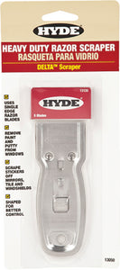 DELTA™ HEAVY-DUTY GLASS SCRAPER (HYDE TOOLS)