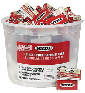 RAZOR BLADE PAIL (HYDE TOOLS)