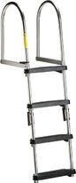 PREMIUM FOLDING PONTOON TRANSOM BOARDING LADDER (GARELICK)