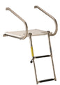 TRANSOM PLATFORM WITH OVER PLATFORM TELESCOPING LADDER (GARELICK)