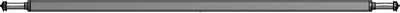 2" SQUARE GALVANIZED TRAILER AXLE (DEXTER)