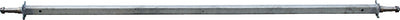 2" SQUARE GALVANIZED TRAILER AXLE (DEXTER)