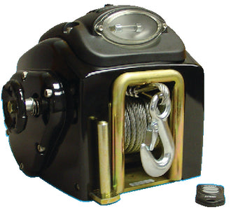 WIRELESS REMOTE OPERATED TRAILER WINCH W/ LIGHT (POWERWINCH)