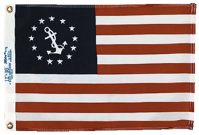 U.S. YACHT ENSIGNS - DYED (TAYLOR)