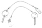 QUICK-DISCONNECT STAINLESS STEEL PULL PIN (TAYLOR)