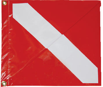 TRADITIONAL DIVER DOWN FLAG (TAYLOR)