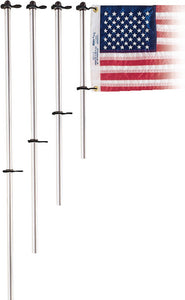 ALUMINUM FLAG POLE WITH CLIPS (TAYLOR)