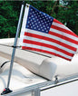 PONTOON FLAG POLE SOCKET WITH FLAG (TAYLOR)