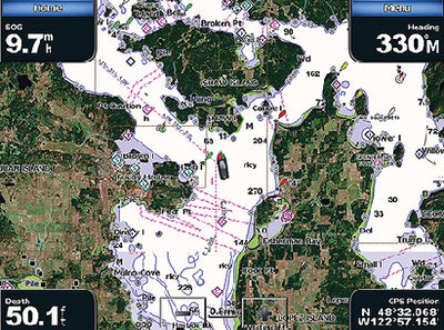 BLUECHART® G3 VISION CARD (GARMIN)