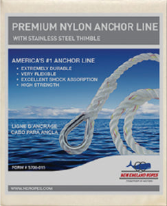 NYLON ANCHOR LINE (NEW ENGLAND ROPES)