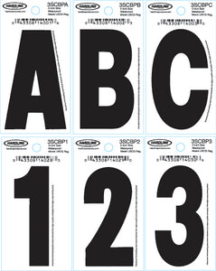 DYER® FONT INDIVIDUAL LETTERS & NUMBERS (HARDLINE PRODUCTS)