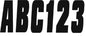 INFLATABLE BOAT LETTERING KIT(HARDLINE)