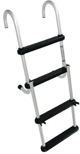 REMOVABLE 4 STEP FOLDING PONTOON LADDER (WINDLINE)