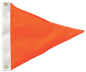 SKI FLAG ONLY 12IN ORANGE