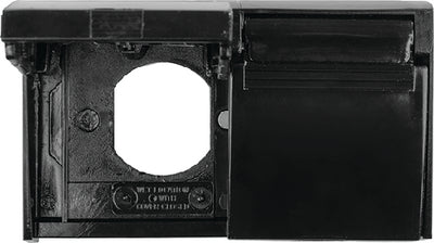 DUPLEX WEATHERPROOF OUTLET COVER (JR)