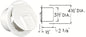 ROUND ELECTRIC CABLE HATCH (JR)