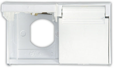 DUPLEX WEATHERPROOF OUTLET COVER (JR)