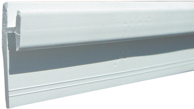 WALL TRACK FOR 1/2" SLIDE TAPE, PLASTIC - TYPE D (JR)