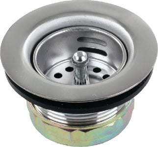 STRAINER W/PUSH-IN BASKET (JR)