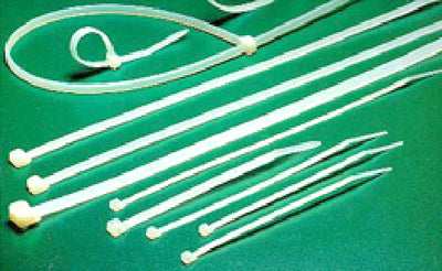 CABLE TIE 7IN WHITE      100/P