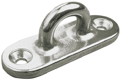 OBLONG EYE PLATES - STAINLESS (SEA-DOG LINE)