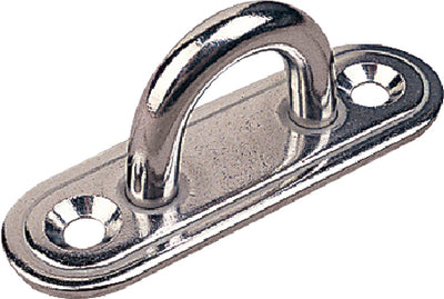 OBLONG EYE PLATES - STAINLESS (SEA-DOG LINE)