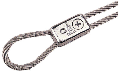 CHROME PLATED ZINC CABLE CLAMP (SEA-DOG LINE)