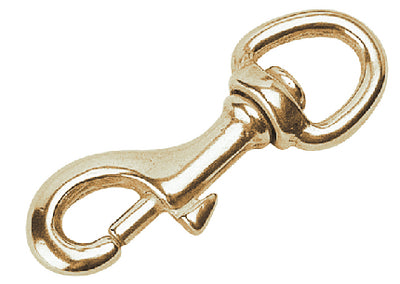 SWIVEL EYE BOLT SNAP - BRASS (SEA-DOG LINE)