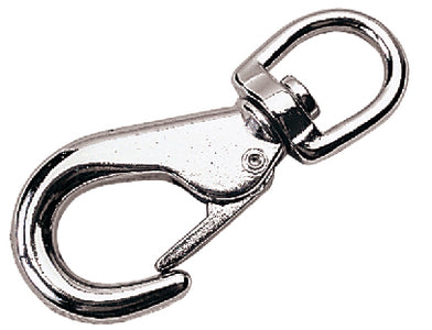 SWIVEL EYE BOAT SNAP - CHROME PLATED ZINC (SEA-DOG LINE)