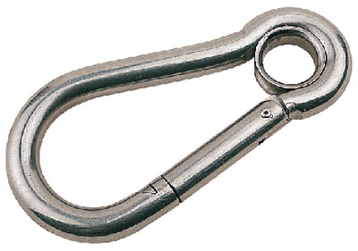 SNAP HOOK WITH EYE INSERT - STAINLESS (SEA-DOG LINE)