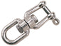 STAINLESS STEEL EYE & JAW SWIVEL (SEA-DOG LINE)