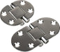 ROUND SIDE TWO PIN HINGE (SEA-DOG)