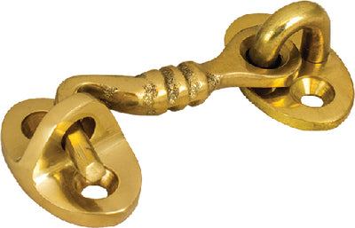DECORATIVE DOOR HOOK - BRASS (SEA-DOG LINE)