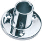 ROUND RAIL BASES - CHROME ZINC (SEA-DOG LINE)