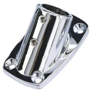 RECTANGULAR RAIL BASES - CHROME ZINC (SEA-DOG LINE)