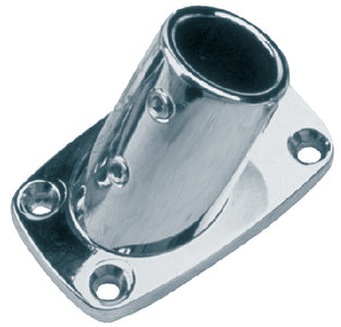RECTANGULAR RAIL BASES - CHROME ZINC (SEA-DOG LINE)