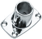 RECTANGULAR RAIL BASES - CHROME ZINC (SEA-DOG LINE)