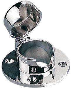 CHROME BRASS HINGED CHAIN DECK PIPE (SEA-DOG LINE)