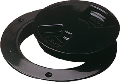 QUARTER-TURN DECK PLATE W/INTERNAL COLLAR (SEA-DOG LINE)