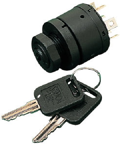 3 POSITION MAGNETO STYLE IGNITION/STARTER SWITCH (SEA-DOG LINE)