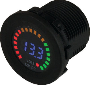 RAINBOW DISPLAY DIGITAL VOLTMETER (SEA-DOG)