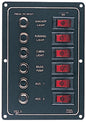 VERTICAL ROCKER SWITCH BREAKER PANEL (SEA-DOG LINE)