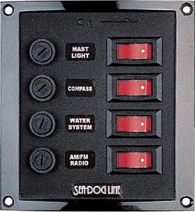 VERTICAL ROCKER SWITCH FUSE PANEL (SEADOG LINE)