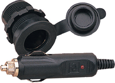 DELUXE POWER SOCKET WITH PLUG (SEA-DOG LINE)
