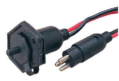 WATERPROOF TROLLING MOTOR RECEPTACLE & PLUG (SEA-DOG LINE)