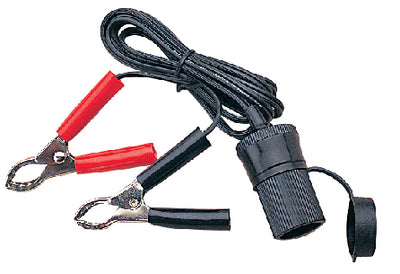 POWER SOCKET WITH BATTERY CLIPS (SEA-DOG LINE)