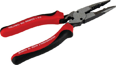 MULTI-FUCTION NEEDLE NOSE WIRE STRIPPER AND CRIMPER (SEA-DOG)